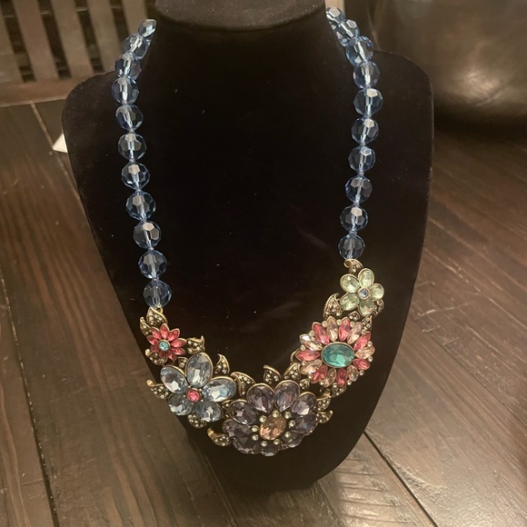 Heidi Daus crystal Gardens necklace - Picture 1 of 7